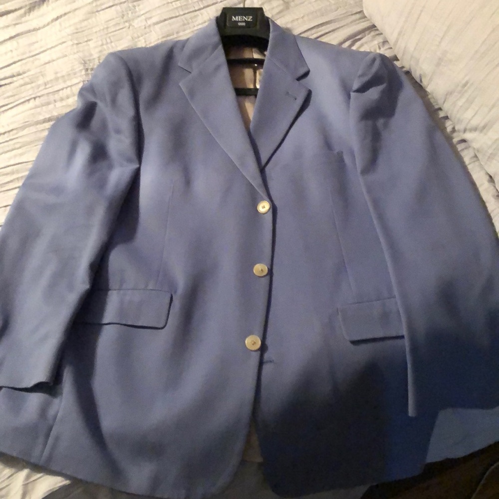 Blue sports jacket. Roundtree & York by Dillard’s